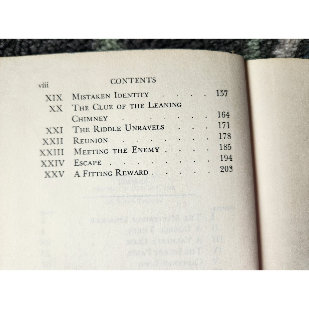 Nancy‎ Drew The Clue of the Leaning Chimney Carolyn Keene Grosset & Dunlap 9526 - Picture 10 of 16